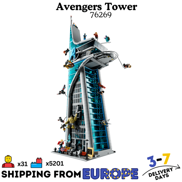 5201pcs 62967 Avengers Tower EU