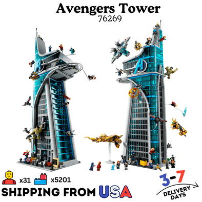 5201pcs 62967 Avengers Tower US