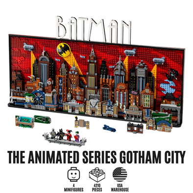 Batman: The Animated Series Gotham City  4210pcs Bricks Complete set  US