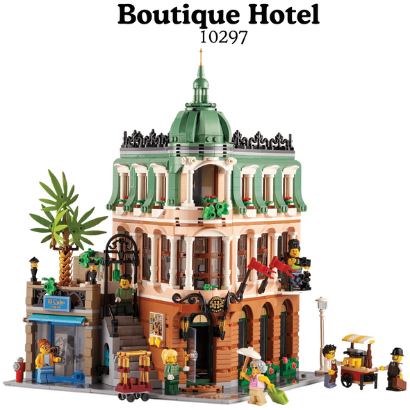 Boutique Hotel  pcs 3066 Building Bricks