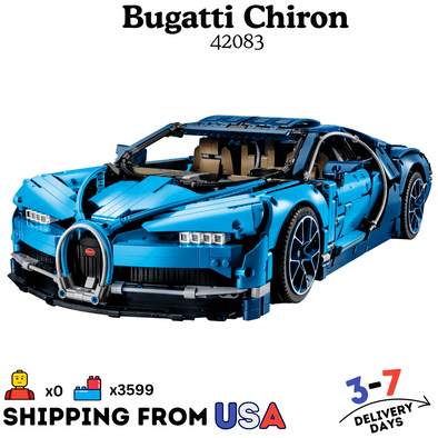 4031PCS Bugatti Chiron Compatible 42083