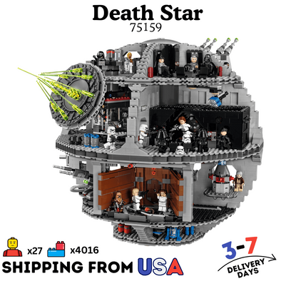 4126PCS Force Waken UCS Death Star Compatible 75159 US