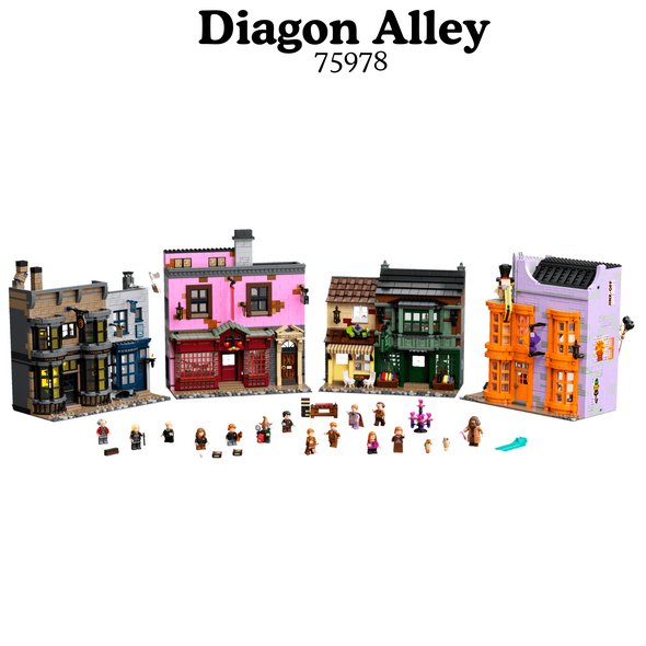 5544PCS Harry Potter：Diagon Alley 75978 CN