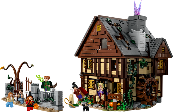 2316pcs 10900 Hocus Pocus The Sanderson Sisters' Cottage US
