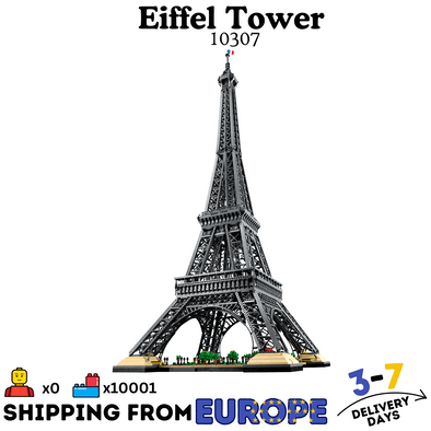 10001 PCS Eiffel Tower - Buildings Set EU