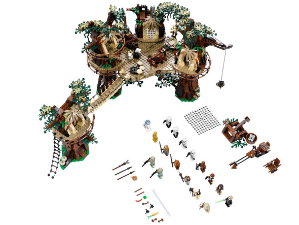 1990pcs Ewok Village 20236 10236 US