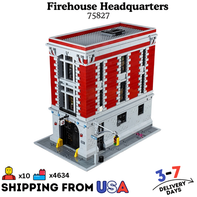 4634pcs The Ghostbusters Firehouse Headquarters Set US