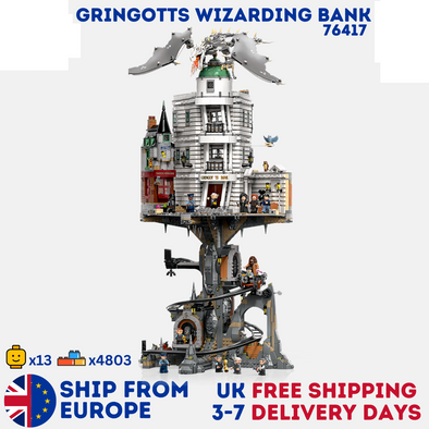 4803PCS Gringotts Wizarding Bank - Collectors' Edition 76417 EU