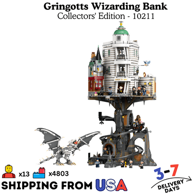 4803PCS Gringotts Wizarding Bank - Collectors' Edition 76417 US