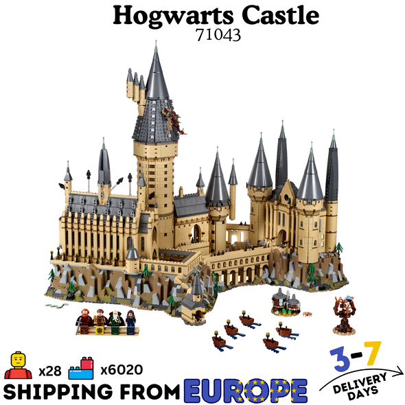 6020pcs Harry Potter Hogwarts Castle 98000 S7306 71043 70068 US