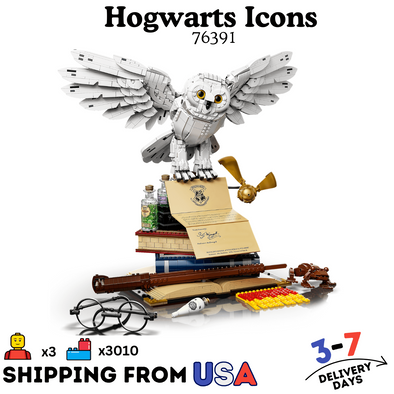 3010PCS Hogwarts Icons Collectors' Edition US