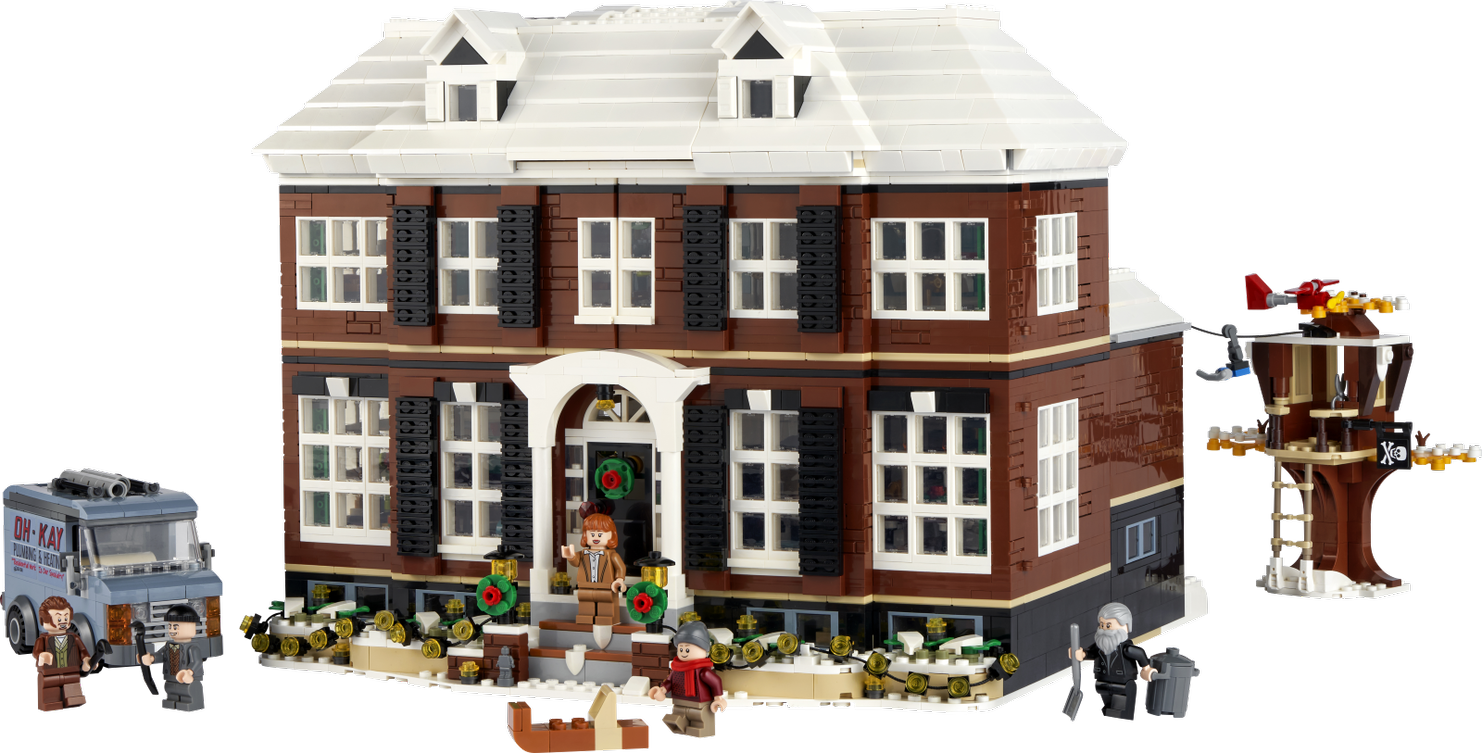 Detalles de la casa Home Alone Lego alternativo