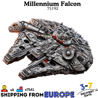 7541pcs Star Wars Millennium Falcon UCS Compatible 75192 EU