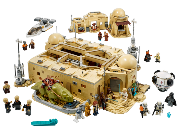 3187PCS Mos Eisley Cantina king X1960 60016 88801 75290 US