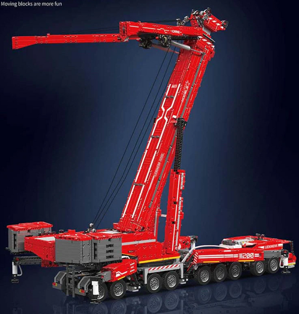 8506 pcs Mouldking 17007&17008 RC Liebherr LTM 11200