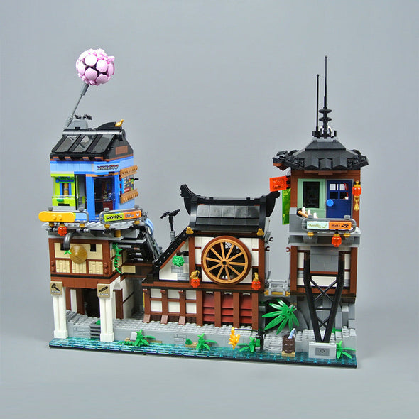 3553pcs King89066 NINJAGO City Docks CN