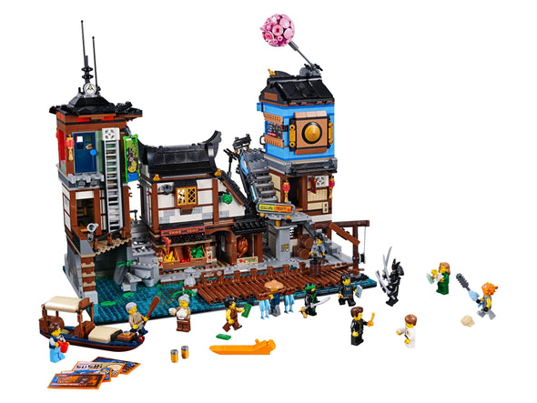 3553pcs King 89066 NINJAGO City Docks US