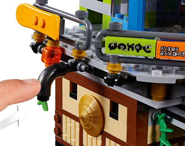 3553pcs King89066 NINJAGO City Docks CN