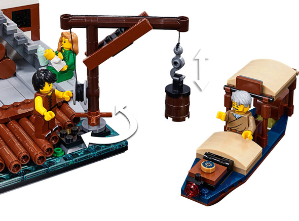 3553pcs King89066 NINJAGO City Docks CN