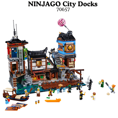 3553pcs King89066 NINJAGO City Docks CN