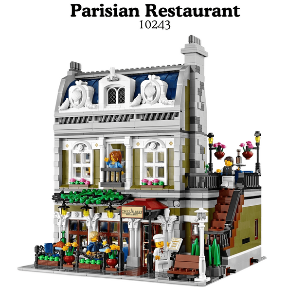 Parisian Restaurant  pcs 2469 Modular Building Set