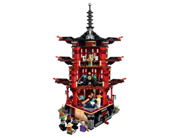 2150pcs Temple of Airjitzu PCS 2028 Building Blocks Set CN