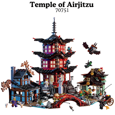Ninjago Temple of Airjitzu PCS 2028 Building