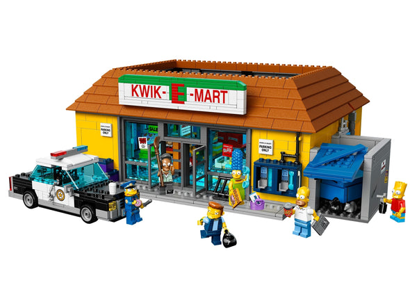 The Simpsons House(2523pcs) and The Simpsons KWIK-E-MART(2218pcs) 71016 71006 CN
