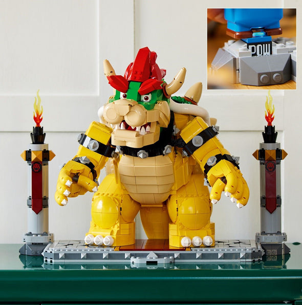2807 PCS 87031 Super Mario The Mighty Bowser Compatible 71411 EU