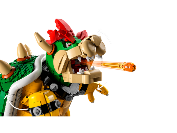2807 PCS 87031 Super Mario The Mighty Bowser Compatible 71411 US