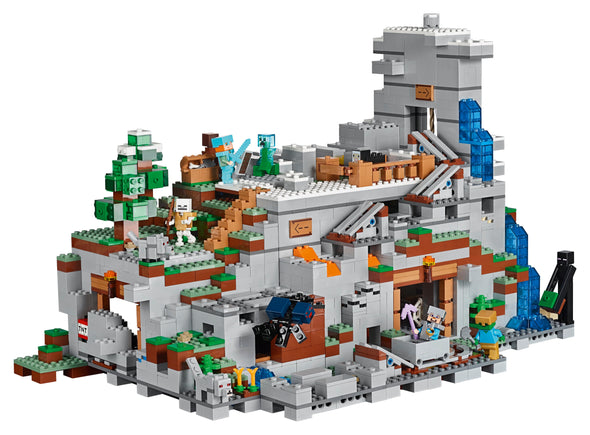 2688PCS Miniecraft The Mountain Cave Compatible 21137 EU