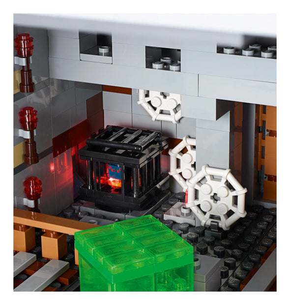 2688PCS Miniecraft The Mountain Cave Compatible 21137