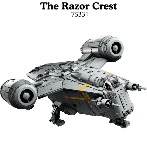 6187PCS The Razor Crest 75331 USA