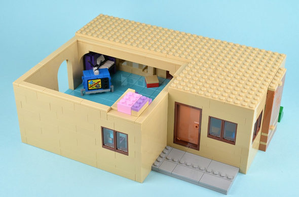 The Simpsons House(2523pcs) and The Simpsons KWIK-E-MART(2218pcs) 71016 71006 CN