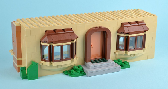 The Simpsons House(2523pcs) and The Simpsons KWIK-E-MART(2218pcs) 71016 71006