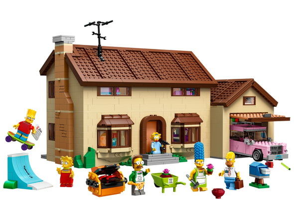 The Simpsons House(2523pcs) and The Simpsons KWIK-E-MART(2218pcs) 71016 71006