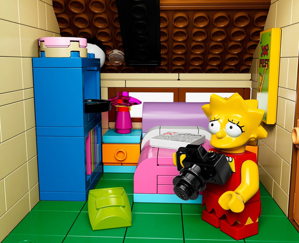 The Simpsons House(2523pcs) and The Simpsons KWIK-E-MART(2218pcs) 71016 71006 CN