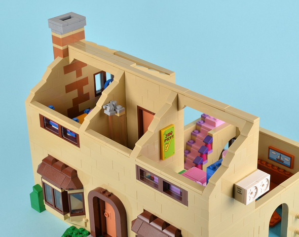 The Simpsons House(2523pcs) and The Simpsons KWIK-E-MART(2218pcs) 71016 71006 CN