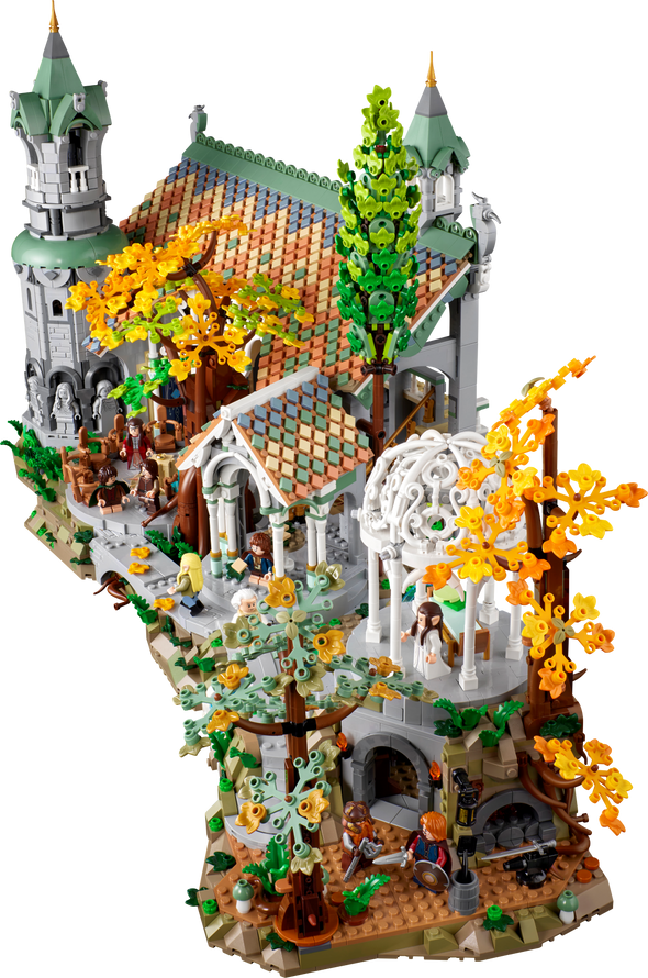 6167PCS The Lord of The Rings Rivendell 10316 EU