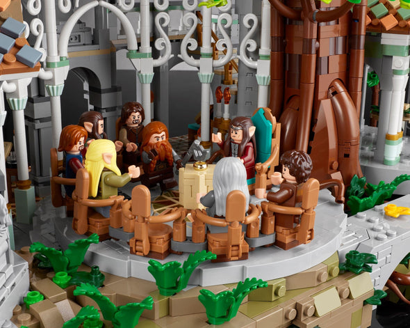 6167PCS The Lord of The Rings Rivendell 10316
