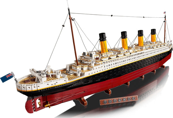 9090pcs Jie Star Titanic Compatible Blocks EU