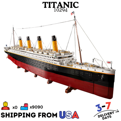 Titanic 9090 PCS MOC Brick Ship Set - PrimQuality