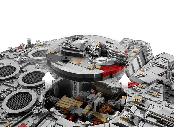 7541pcs Star Wars Millennium Falcon UCS Compatible 75192