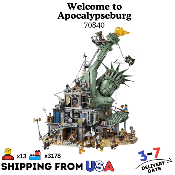3178Pcs Welcome to APOCALYPSEBURG US
